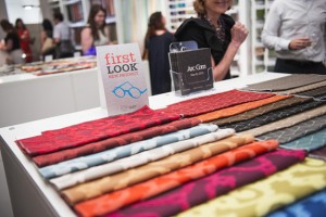 Arc Com textiles at First Look. Photo by Avery Peck