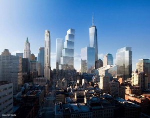 Bark Ingels Group's design for 2 World Trade Center