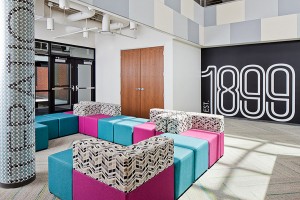 Entrance to Sonoco iPS (innovative Packaging Solutions) studio