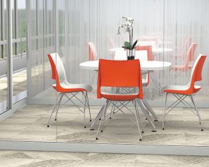 The Two-color version of Dōni, shown with the Pirouette Table