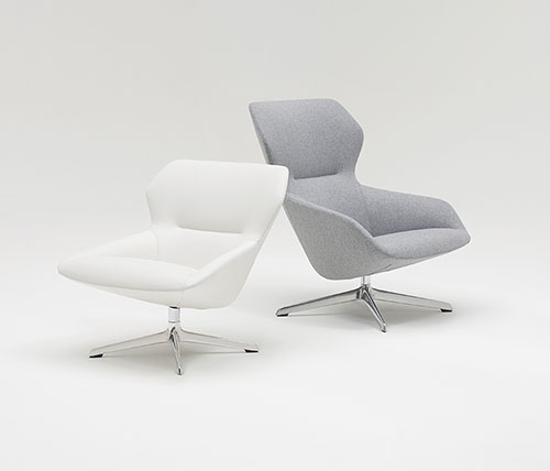 Ginkgo Lounge Mid Back and High Back, by Davis