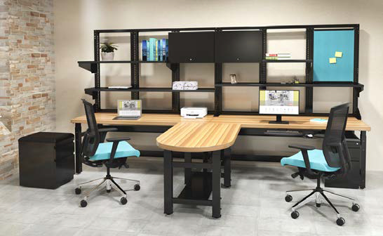 Mayline®.TechWorks® Benching and Desking System