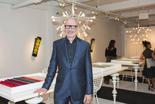 Ray Wenzel, VP of design for Luna Textiles