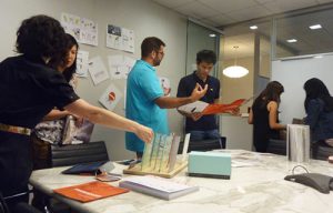 A vendor tradeshow at Environetics in New York