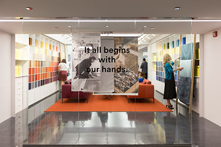 Process: the Luum showroom in Chicago. Photography: Wittefini Studio