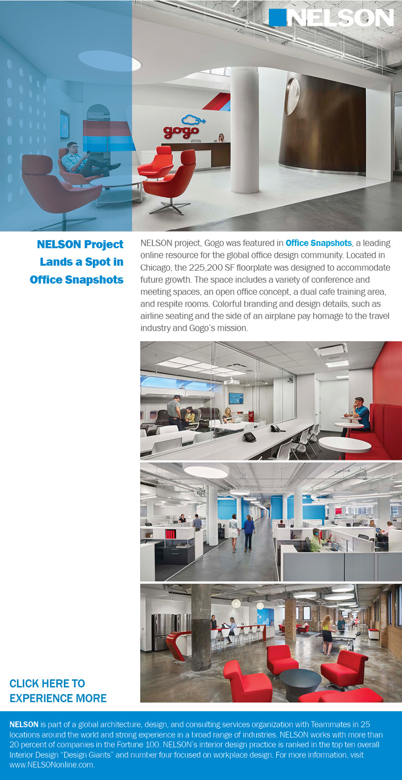 NELSON Project Lands a Spot in Office Snapshots