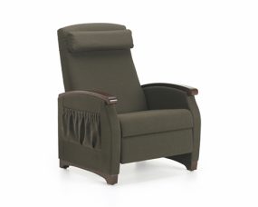 Nemschoff’s Auburn Recliner, showing its significant La-Z-Boy DNA. Photography courtesy of Nemschoff.