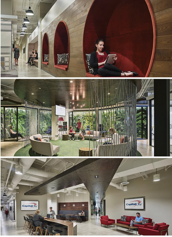 NELSON Completes Interior Design of Capital One - officeinsight
