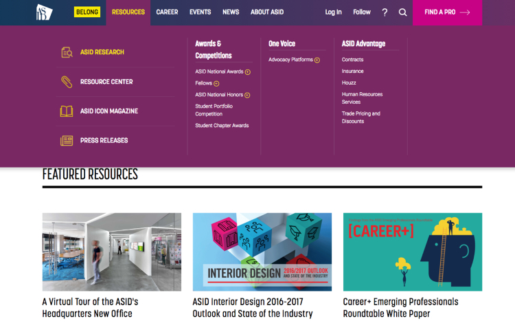ASID Launches Redesigned and Enhanced Websites - officeinsight