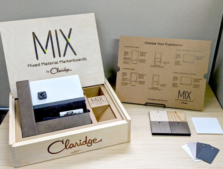Sample Kit and Catalog Now Available for Claridge’s MIX Line of