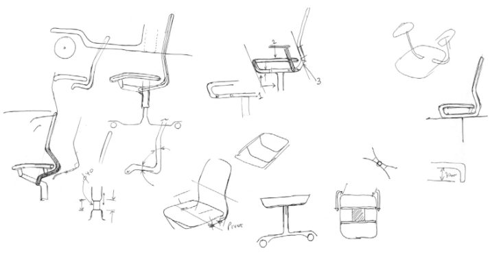 Knoll Launches Its Cantilevered Newson Task Chair at NeoCon 2022