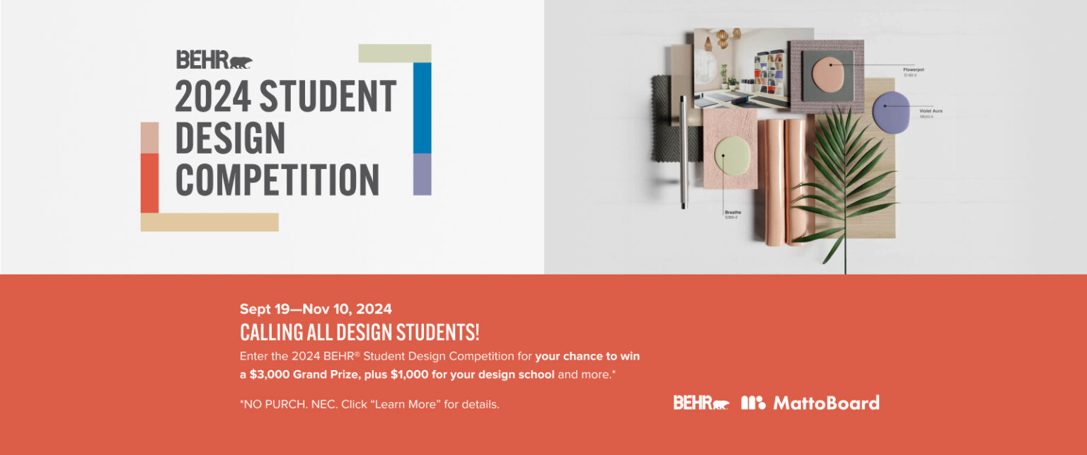 Behr Paint Company Hosts First Student Design Competition - officeinsight