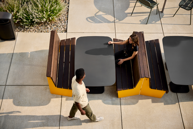 Landscape Forms Introduces Booth Line of Social Seating officeinsight