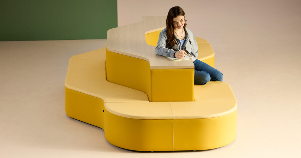 KI Introduces Clamber™ Tiered Seating - officeinsight