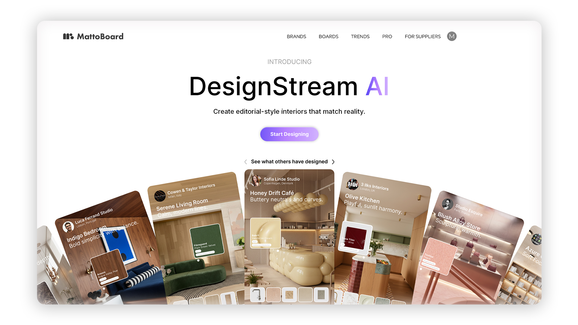 Mattoboard Introduces Design Stream: The First AI Concept and Curation ...